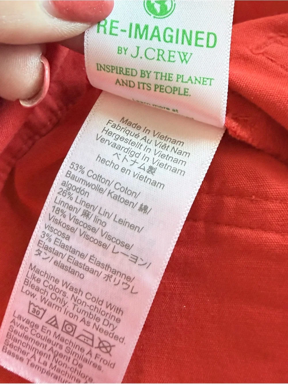 J. Crew Red High-Waist Women's Shorts